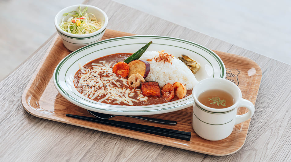 秩父味噌を使用したオリジナルカレー