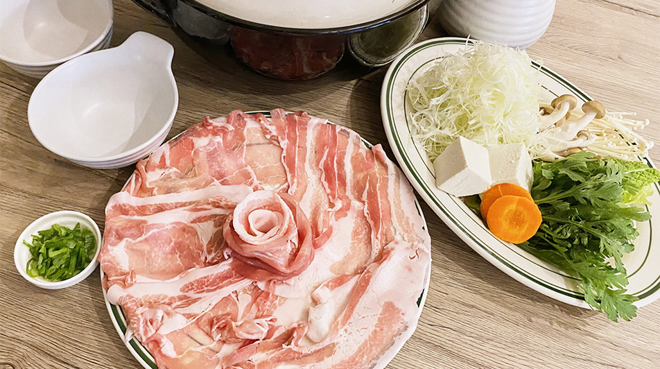 むさし麦豚のしゃぶしゃぶ