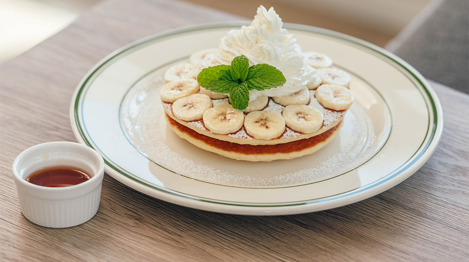 バナナパンケーキ
