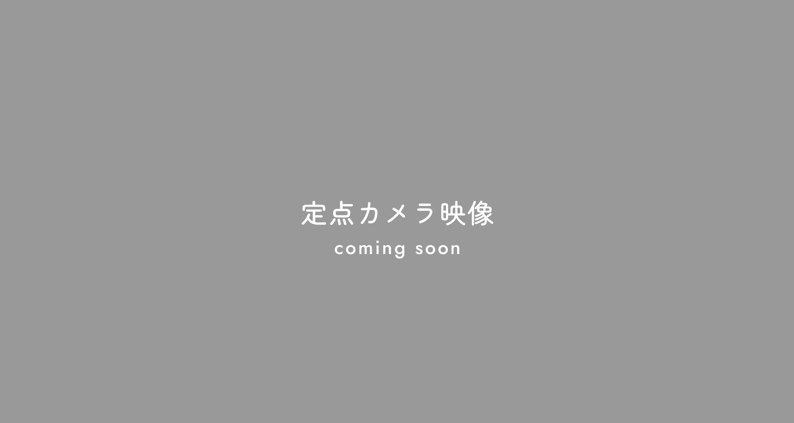 定点カメラ映像